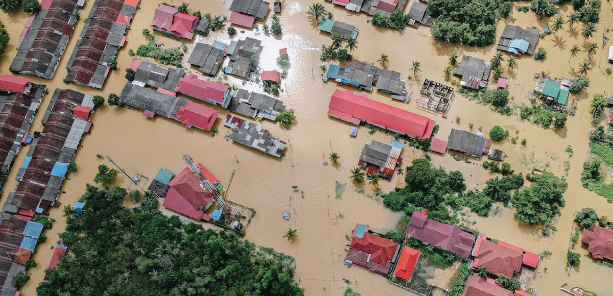 Water damage due to flood